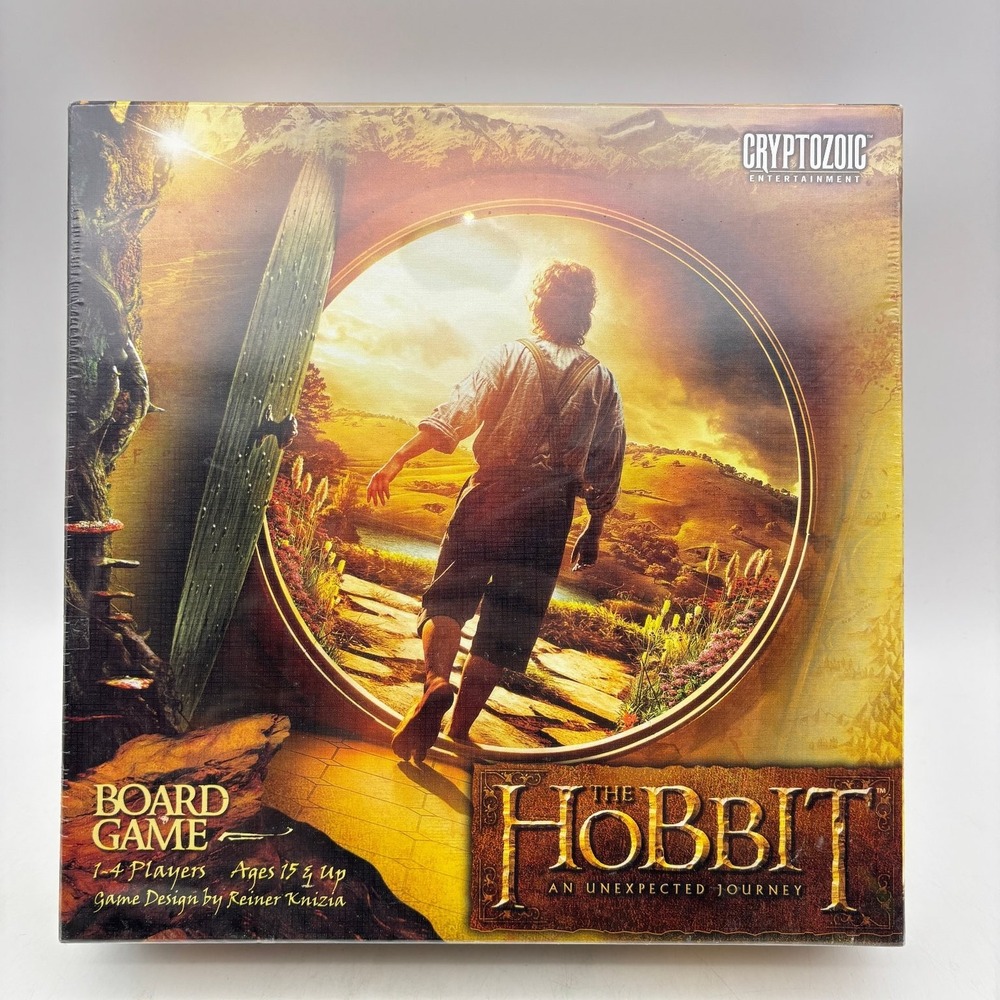 The Hobbit An Unexpected Journey Board Game Cryptozoic Reiner Knizia 2012 NEW